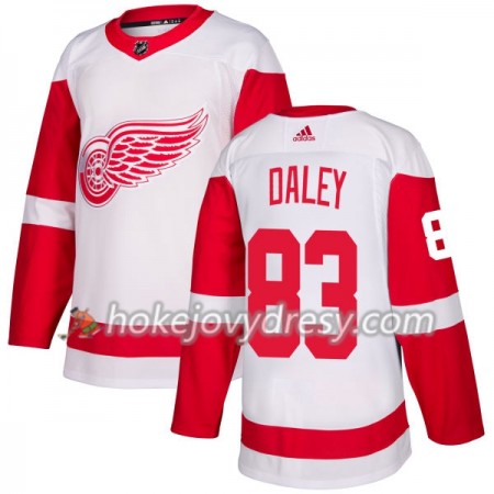 Pánské Hokejový Dres Detroit Red Wings Trevor Daley 83 Bílá 2017-2018 Adidas Authentic